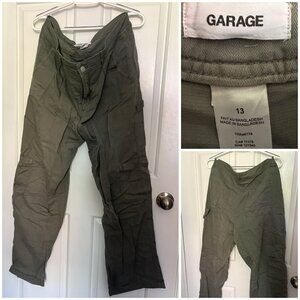 Garage Green Khaki Pants
